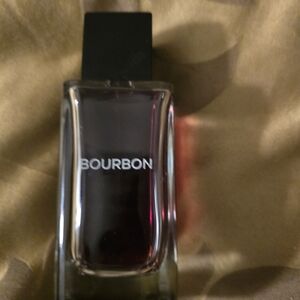 Bath & Body Works Bourbon Men's Cologne Bottle in Black and Clear